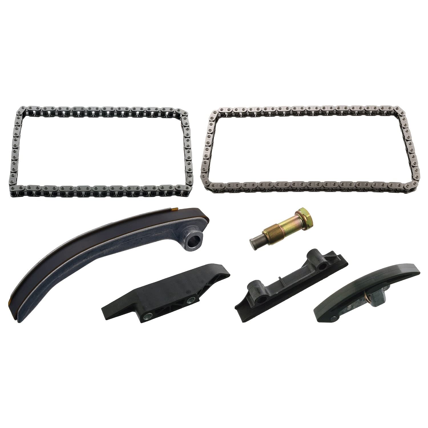 Febi bilsteinCadena de control 103315 de, para árbol de levas y eje de compensación, 1 unidad | 103315. Compatible con Bora I (1J2), Bora Variant (1J6), Golf IV (1J1), Golf IV Variant (1J5), Beetle (9C1, 1C1)
