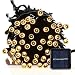 Outdoor Solar String Lights by FirstLights – Christmas Patio Waterproof Lights – 39 feet – 100 LED Powered Fairy Lights – Warm White