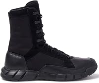 Oakley Men's Light Patrol 8-Inch Tactical Boots - Slip-Resistant Rubber Sole, EVA Midsole for Lightweight Tactical Comfort