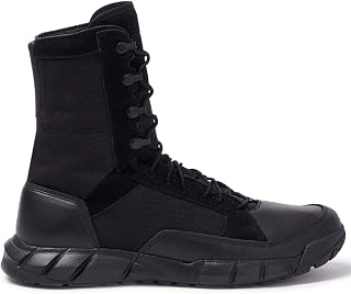 Oakley Men's Light Patrol 8-Inch Tactical Boots - Slip-Resistant Rubber Sole, EVA Midsole for Lightweight Tactical Comfort