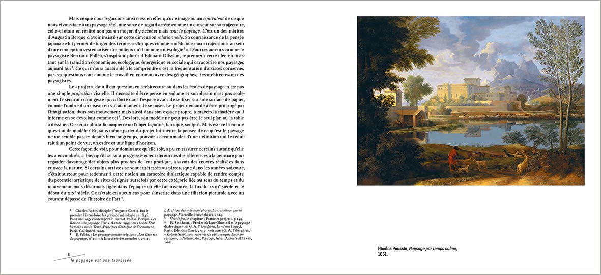 Le paysage est une traversée