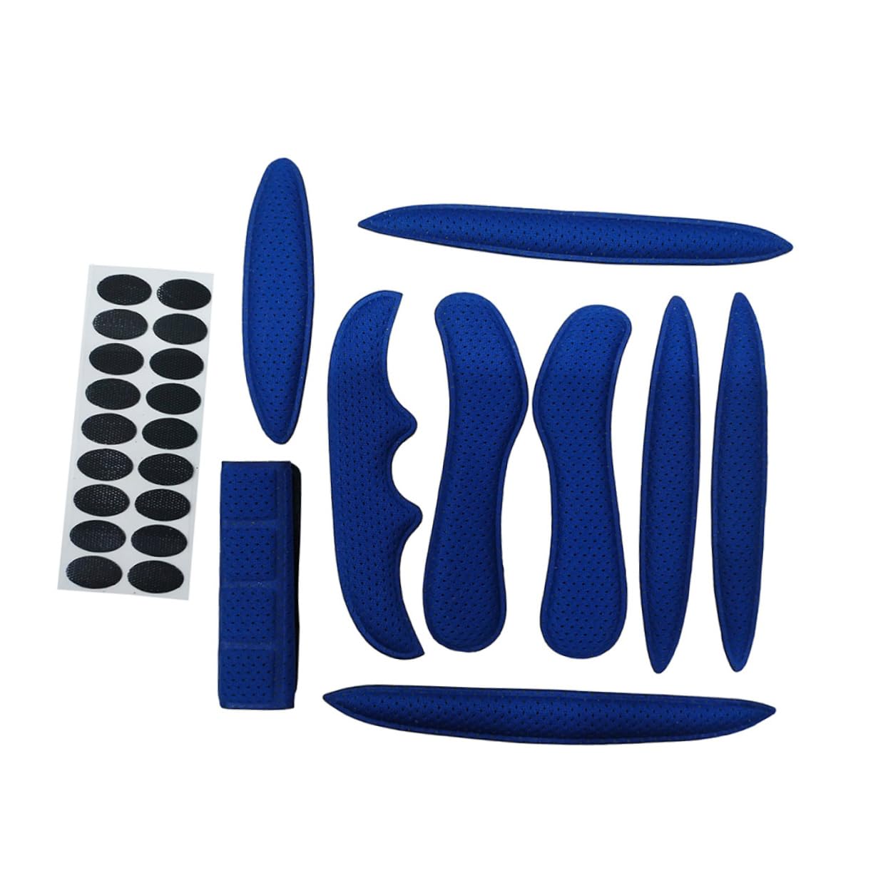 POPETPOP 1Set Helmet Padding Replacement Sponge Lining for Cycling Skating Sweat Absorbent Shock Absorbing Inner Padding with Safety Helmet Inner Pads