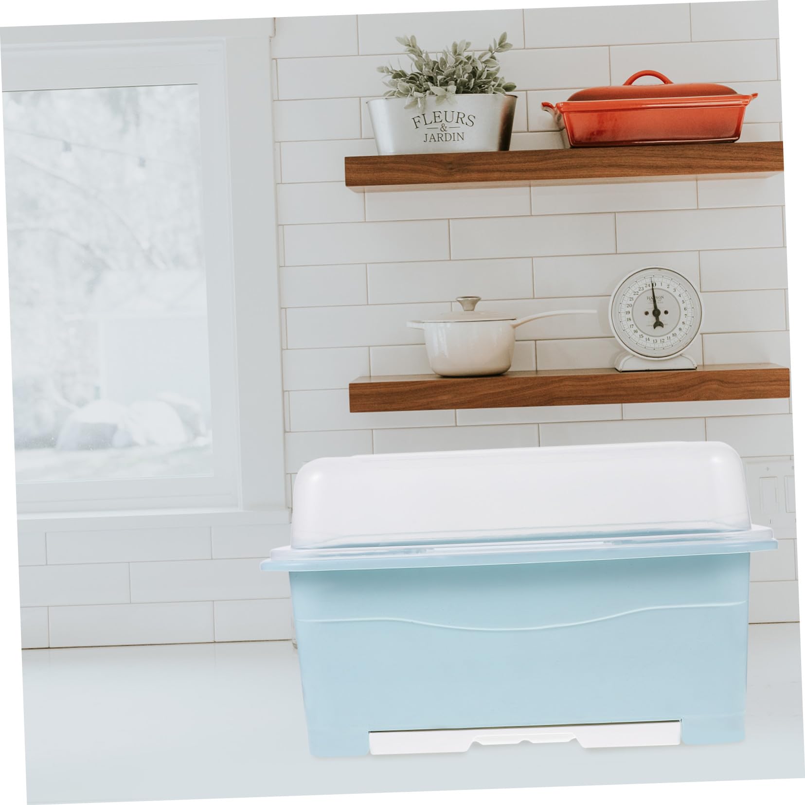 Geschirr Abtropfbox für Schalen und Essstäbchen mit Wasserablauf