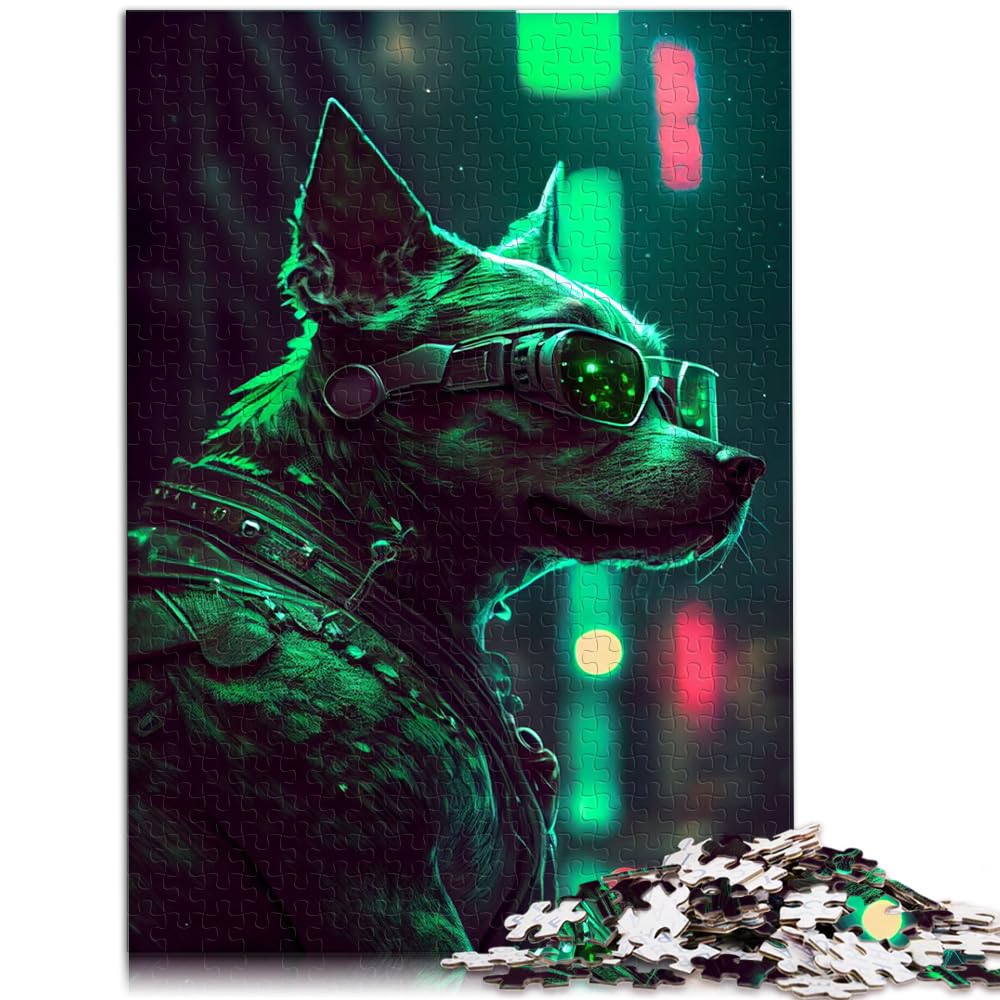 Jigsaw Puzzles for Adults colorful animals 1000 Piece Jigsaw Puzzles for Adults Suitable for adults and teens 12+ Cardboard Puzzles Educational Game Size: 26x38cm — image 1