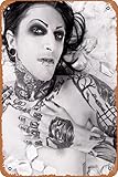 Photo Gallery niaowiuer targa in latta retrò con stampa di chris motionless motionless in bianco, poster musicale celebrità star fumetto divertente per casa, caffè, film, arte vintage, decorazione da parete, 20,3 x Photo Gallery niaowiuer targa in latta retrò con stampa di chris motionless motionless in bianco, poster musicale celebrità star fumetto divertente per casa, caffè, film, arte vintage, decorazione da parete, 20,3 x