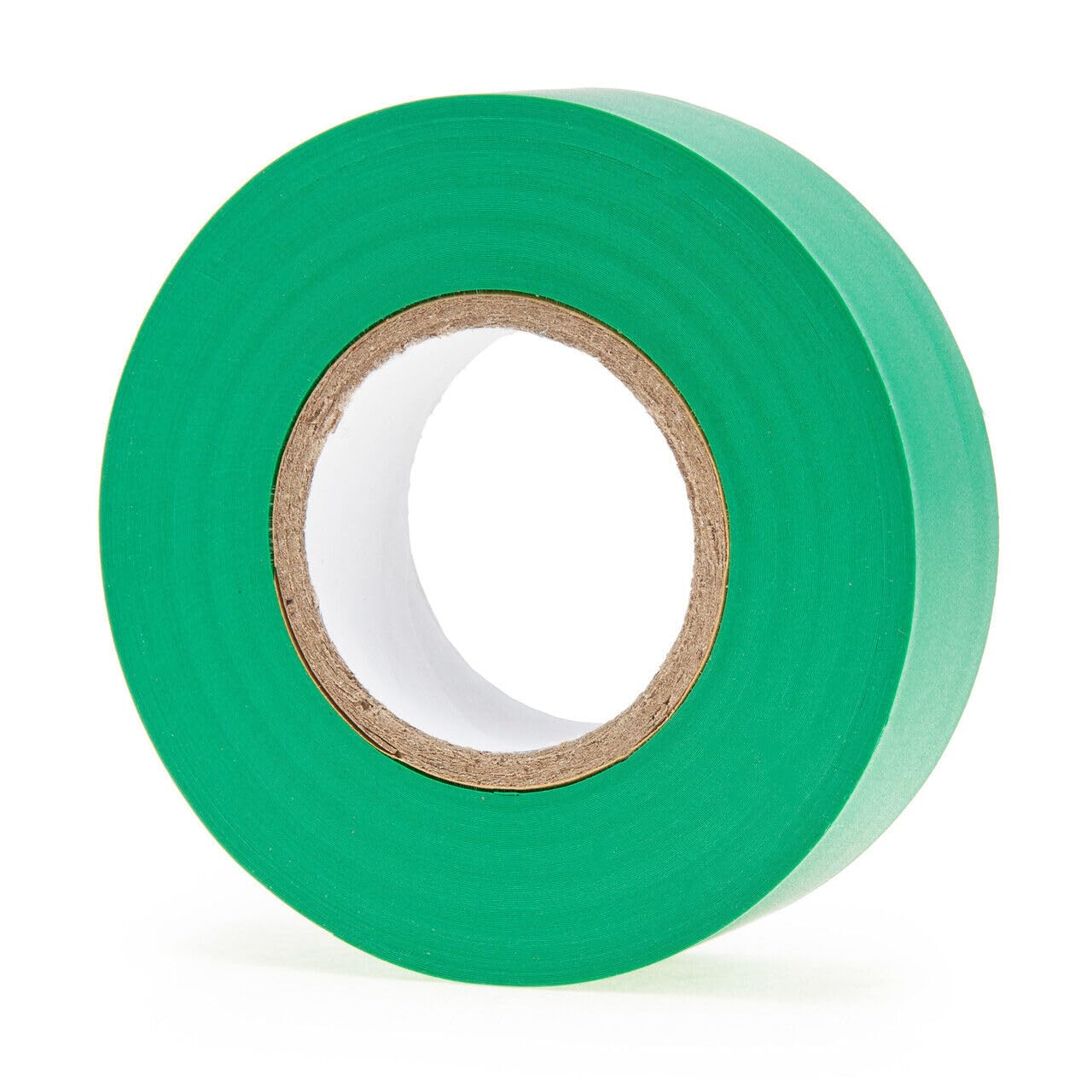 Concept4u Electrical Tape 19mm x 20m Electrical Insulation Tape Assorted Colours Self-Adhesive PVC for Insulating, Repairing and Protecting Electrical Wires (1, Green)