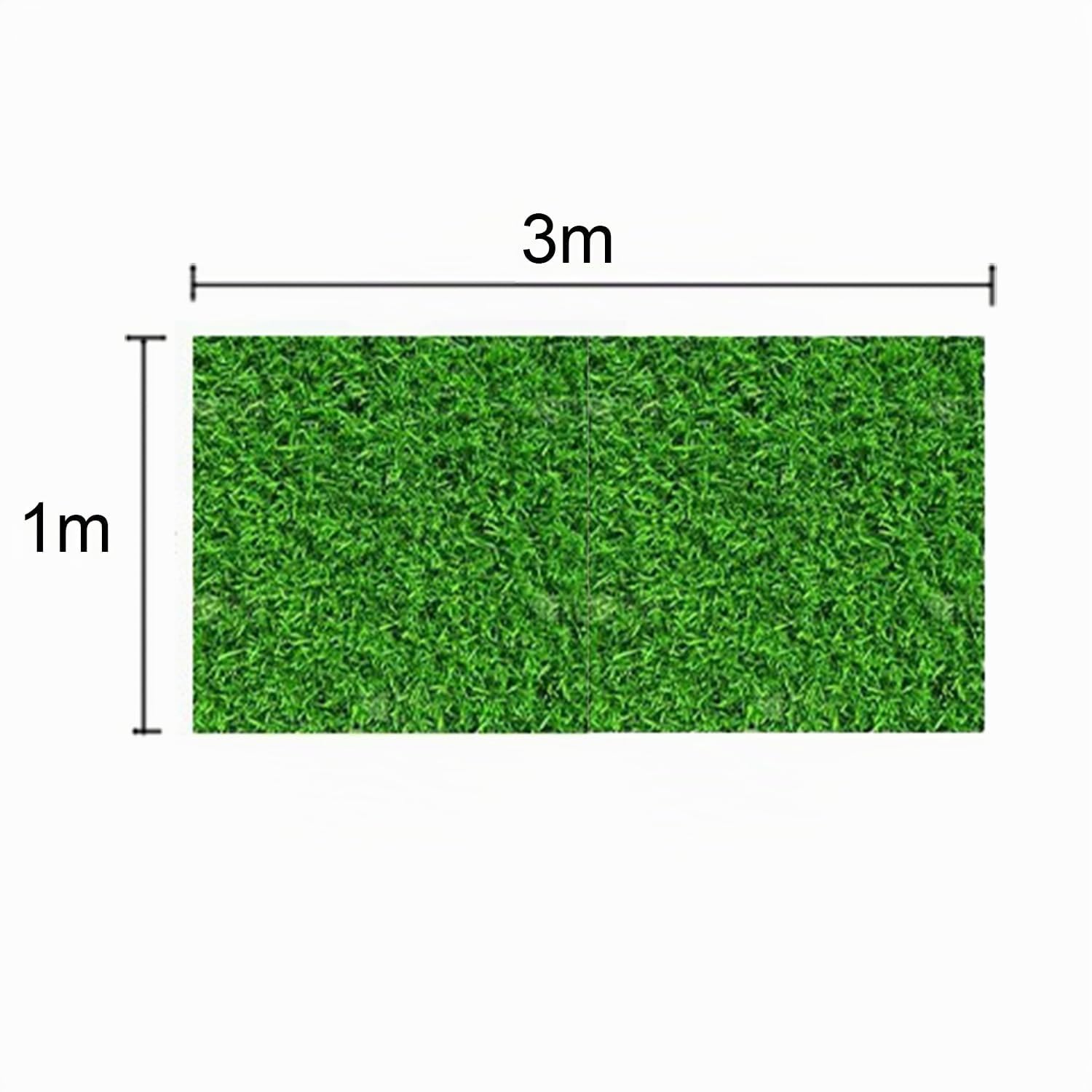 Prato Finto-100x300cm-20mm Alto,Erba Finta,Rotolo Erba Sintetica,Per Balcone,Terrazza e Giardino,Resistente Ai Raggi Uv,Robusto e Durevole,Verde