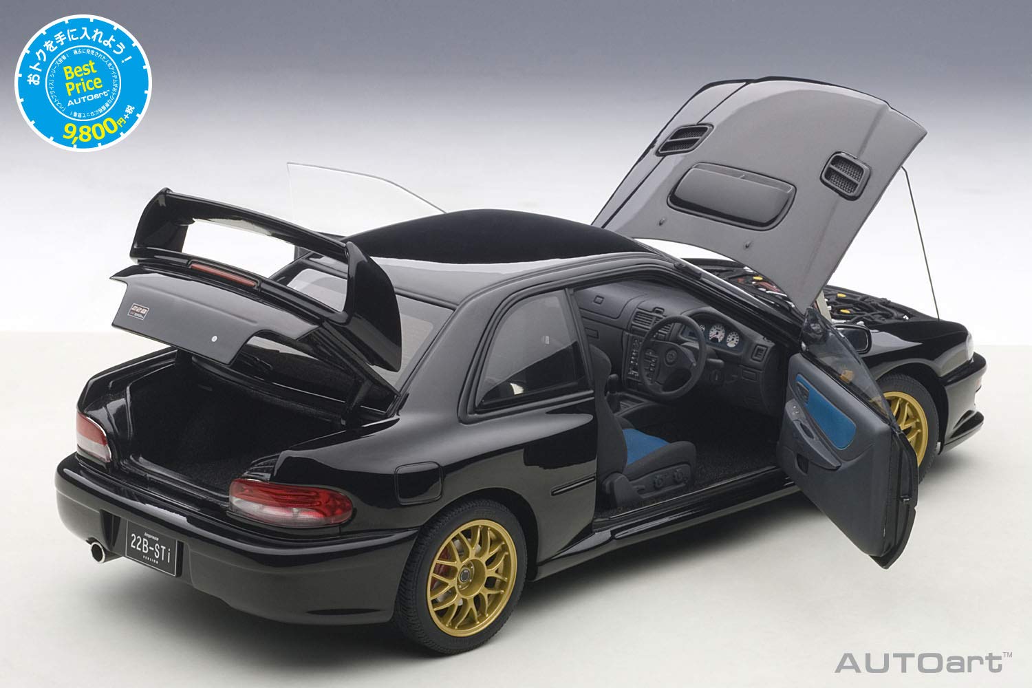 AUTOart 1/18 スバル インプレッサ 22B STi バージョン
