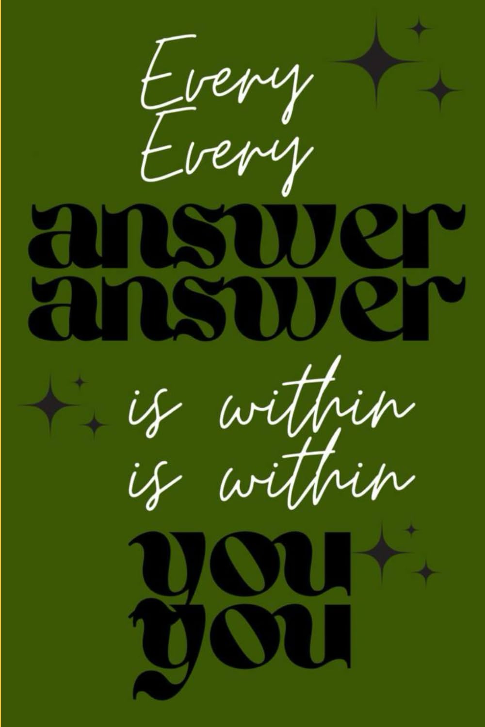 Your Well-Wisher Journal: Every Answer is Within You