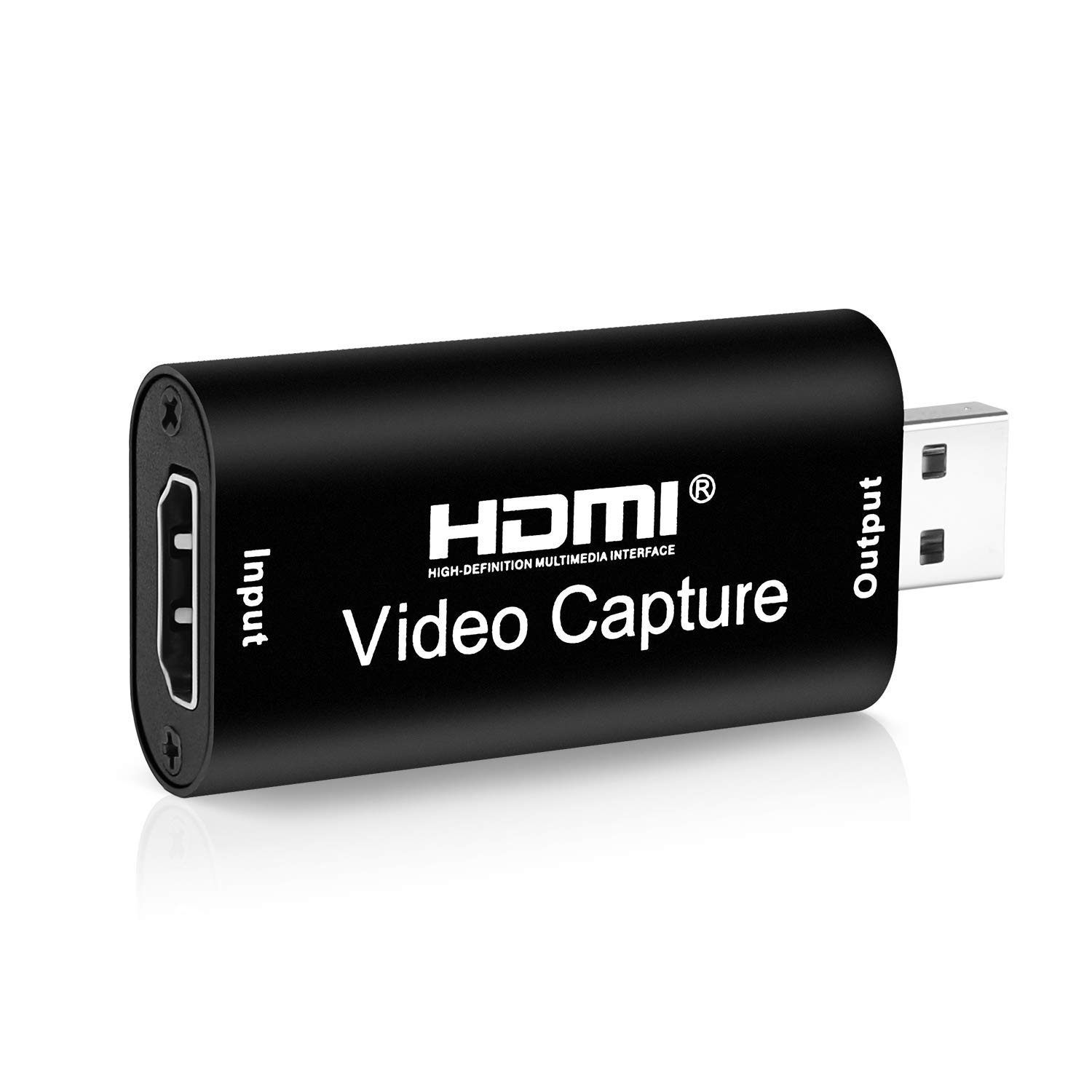 MICROWARE 4K USB 3.0 to HDMI for Video Capture Record Box 1080P HDMI USB Capture Card Adapter for Game Record Live Stream