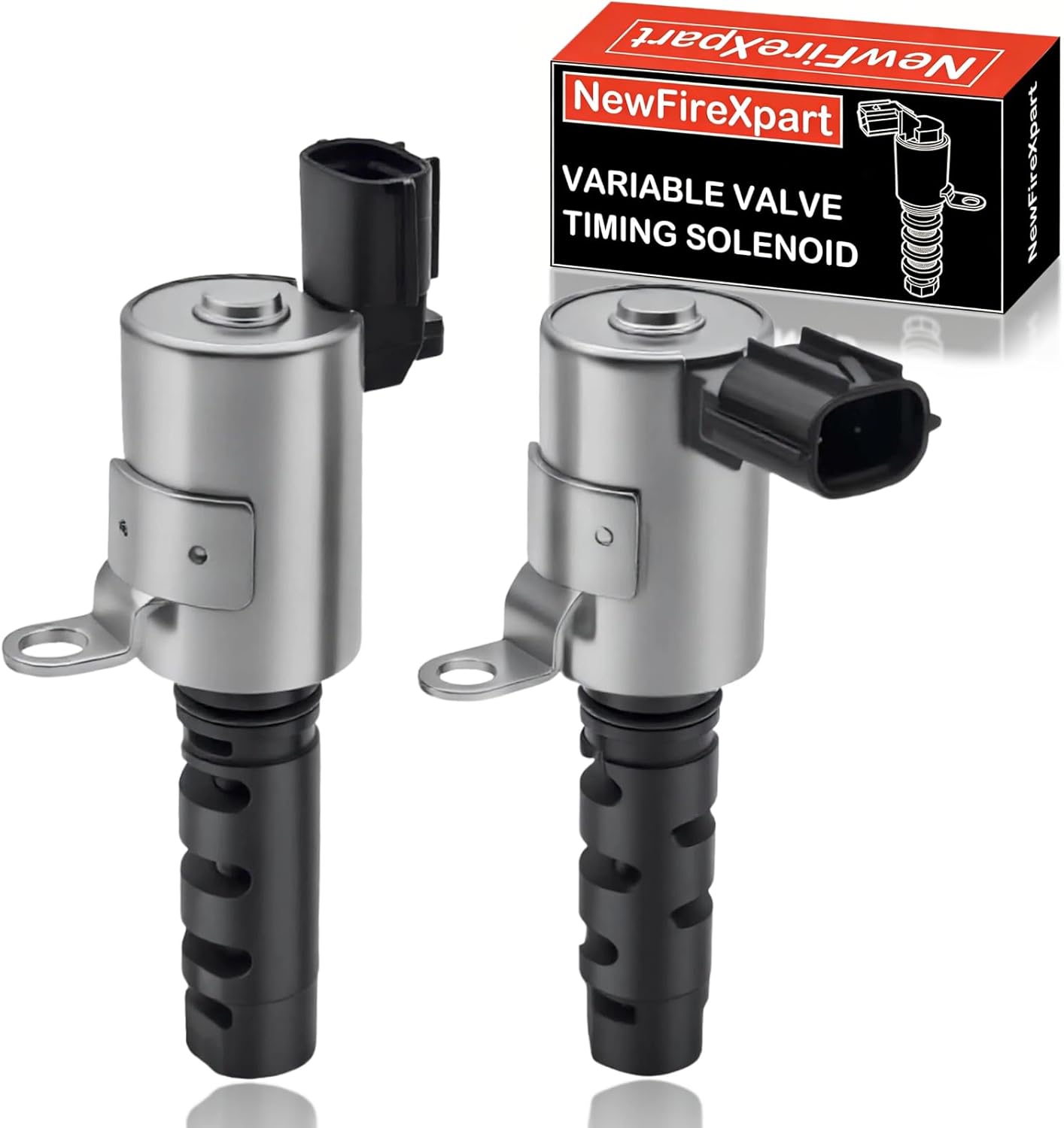 VVT Solenoid Set/Camshaft Position Actuator Set - Intake & Exhaust, Replaces OE 4884695AB 4884483AC, Fixes 2.4L Timing Issues, Compatible with Avenger, Journey, Compass, Patriot