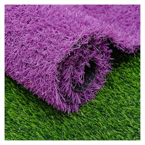 XILYZMO Césped Sintético Agujeros Drenaje Césped Artificial Alfombra, Drenaje Césped 1,18 Pulgadas Grosor Césped Artificial, Personalizado Decoración Patios Alfombra Artificial(160x140cm)