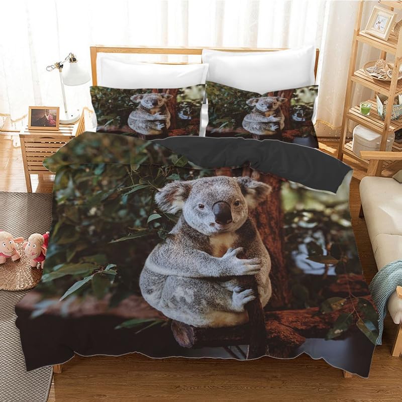 Funda nórdica cama 90 verde oscuro de microfibra suave 155x220cm para dormitorio infantil