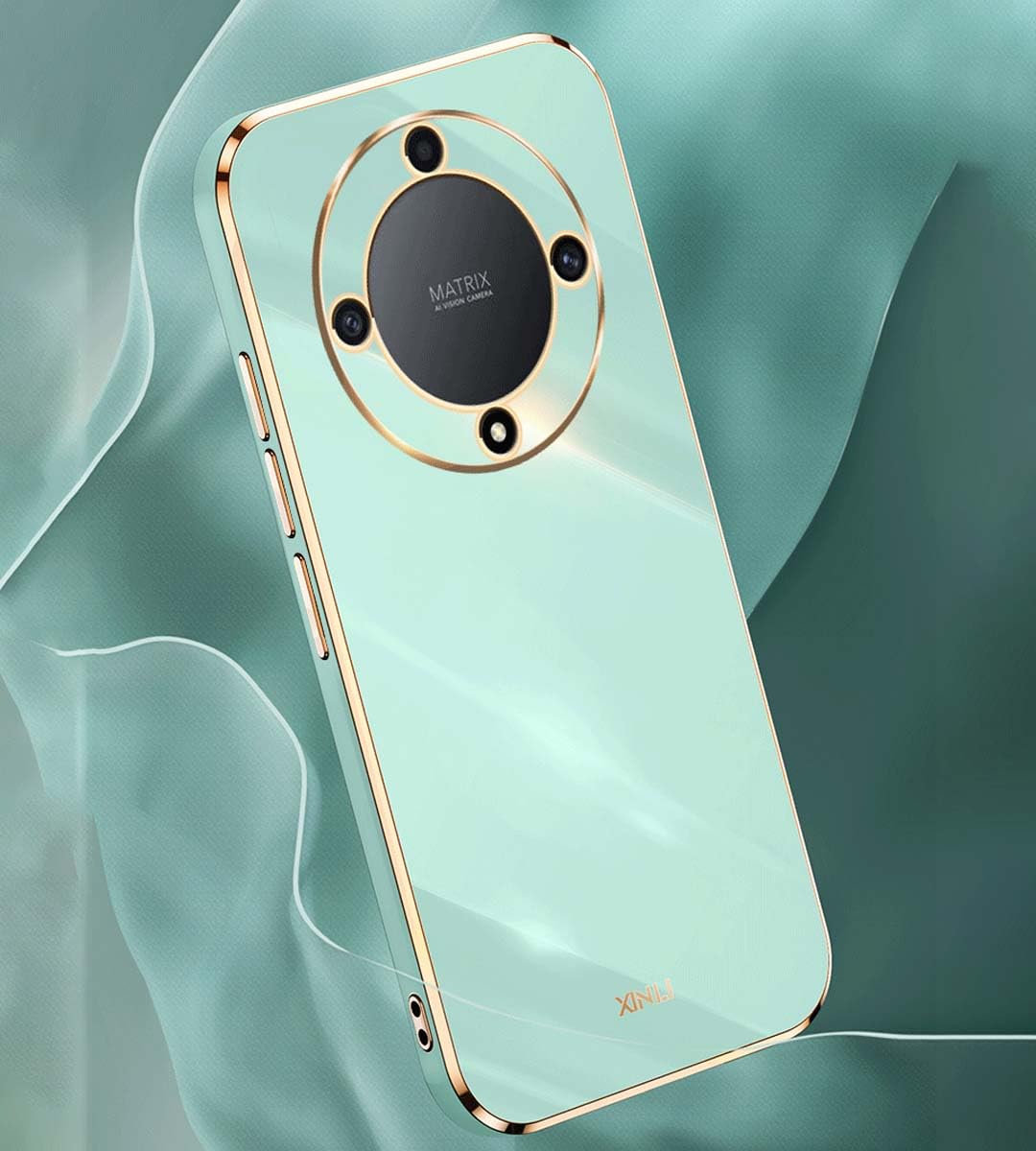 Custodia Honor Magic V5 In Pelle Verde - Foto 3