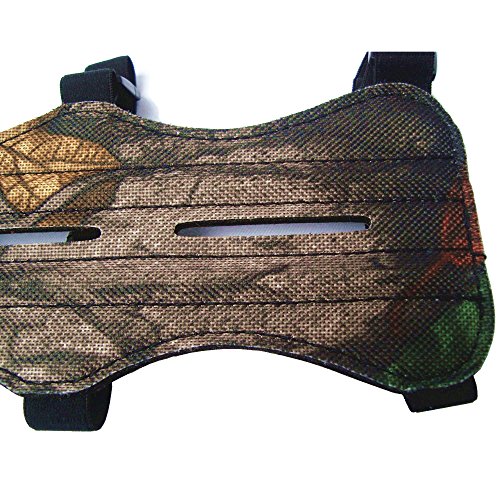 Hunting Baby Archery Protective Gear Leather Armguard Sleeve Youth Arm Guards for Archery Hunting and Targeting (8.6 Inch CAMO)