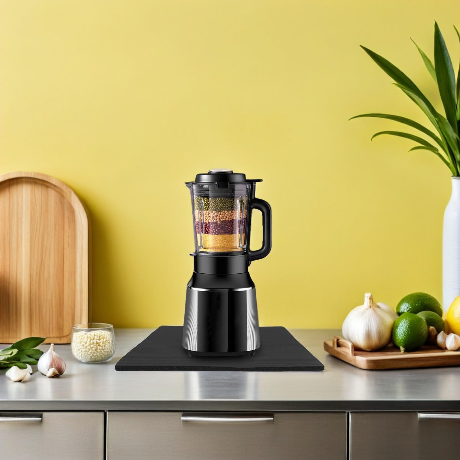 Antivibrationsmatte Für Mixer 13.00In Schalldämmende Rutschfeste Stoßdämpfermatte Für Küchengeräte Geräuschreduzierung Und Vibrationsdämpfung Für Leises Kochen