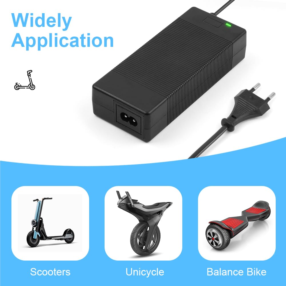 Caricabatterie Scooter Elettrico 42V 2A Universale per Xiaomi 36V Litio Connettore RCA