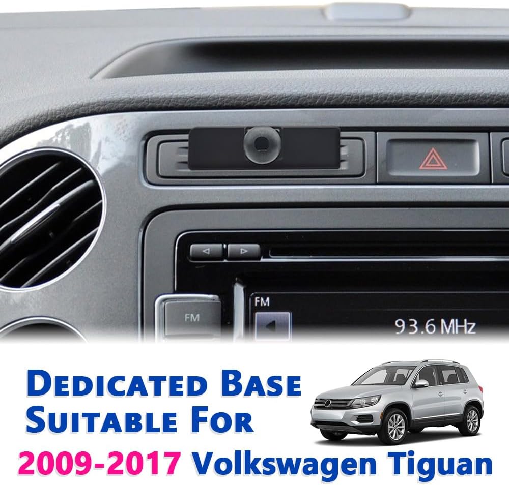 Car Phone Mount 2009-2017 Volkswagen VW Tiguan SUV [Thick Case Friendly] Mobile Phone Holder Cell Navigation Bracket Air Vent Auto Accessories Cradles, All Phones