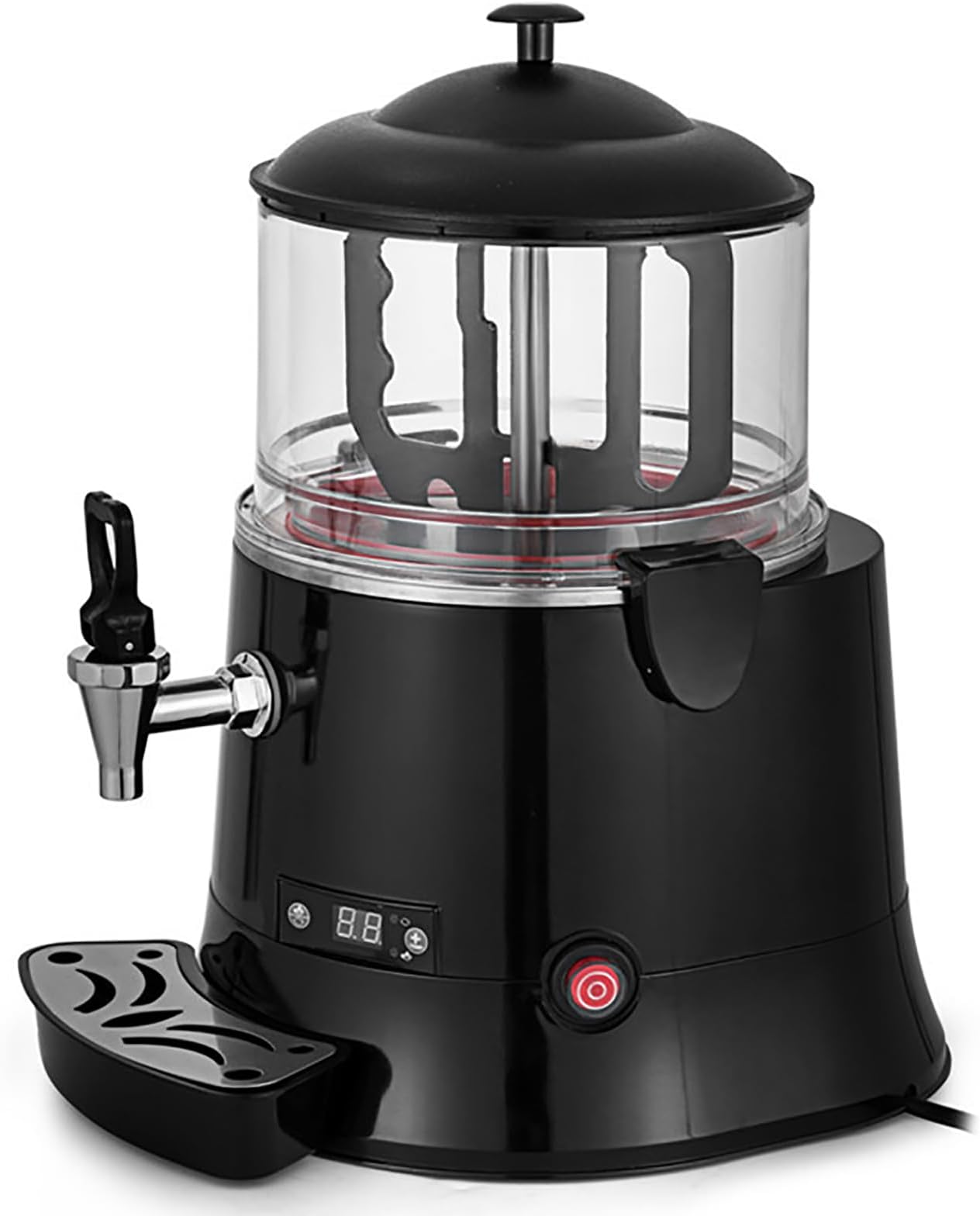 5L Hot Chocolate Maker Machine, 400W Hot Chocolate Dispenser Machine Hot Cocoa Maker, Temperature Adjustable for Heating Chocolate Coffee Milk