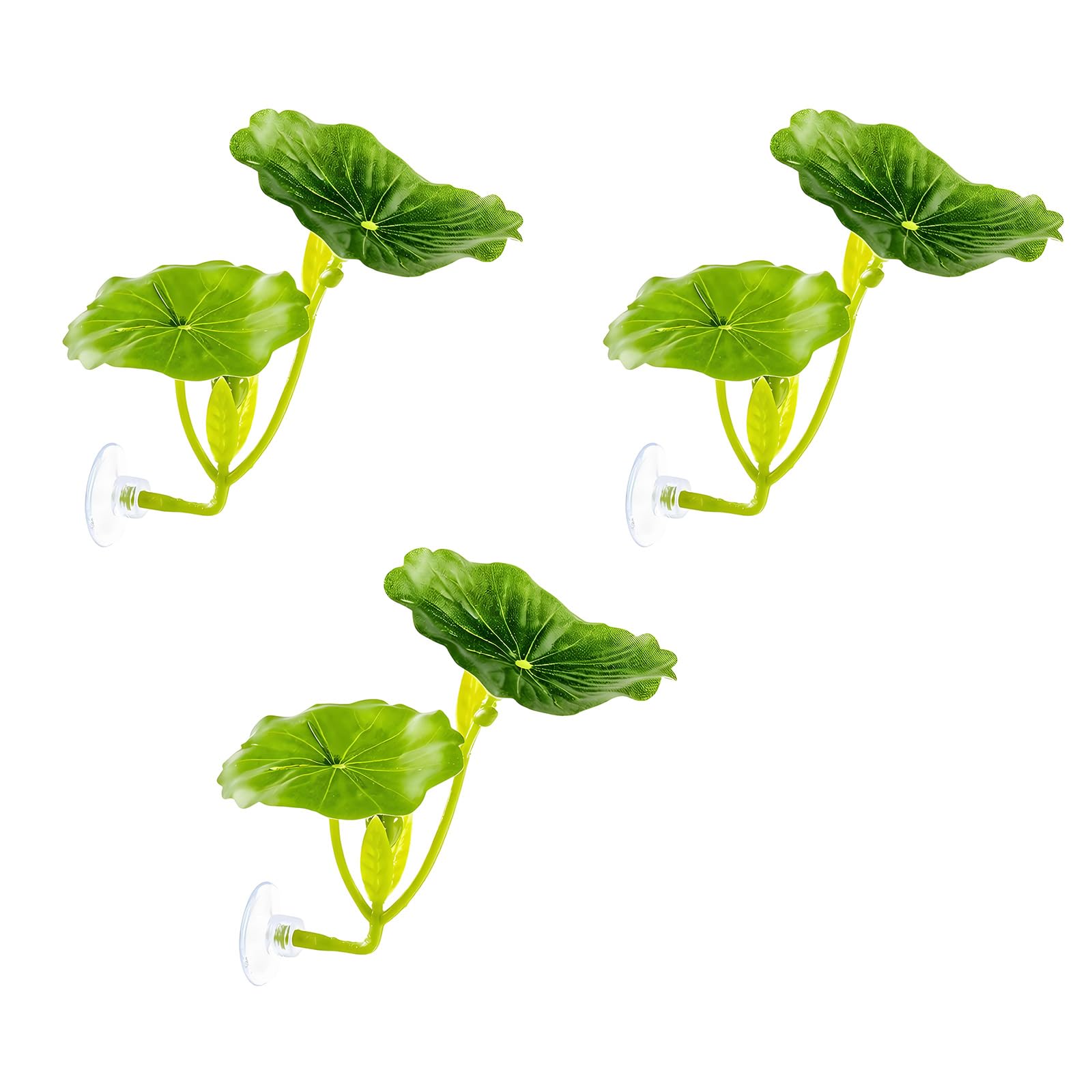 NMFLAB 3Pcs Artificial Colorful Water Plant Small Aquarium Decors Landscape for Beautify Aquarium Landscaping Appearance Decoration