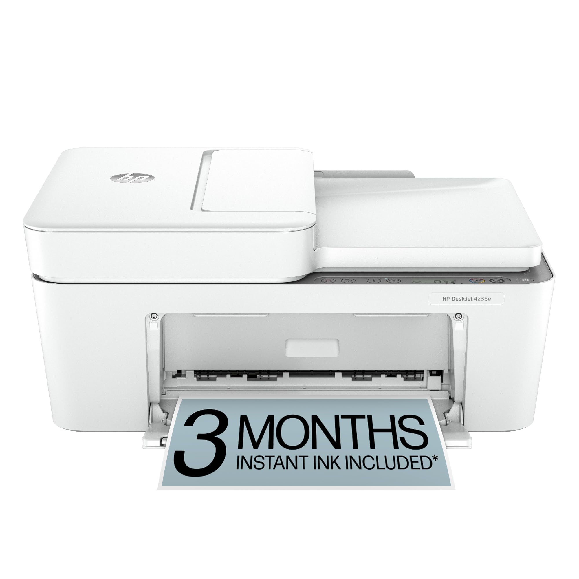 HP DeskJet 4255e Wireless All-in-One Color Inkjet Printer, Scanner, Copier, Best-for-Home, 3 Month Instant Ink Trial Included, AI-Enabled (588S6A)