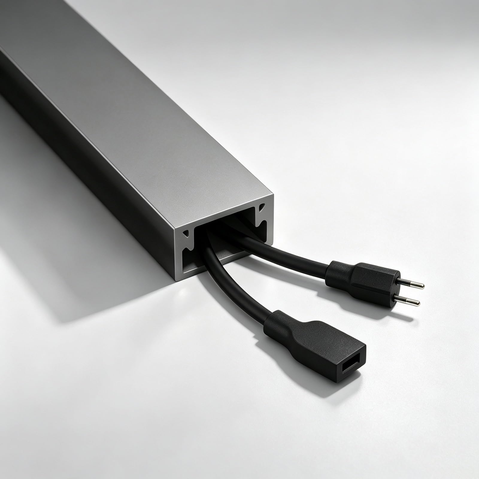 Copricavi Da Pavimento Autoadesivi, Canaline Cavi, Protezioni | Gestione Dei Cavi, Stacca E Incolla, Cucina Ufficio, TV, Soggiorno, Cavi Sul Muro, Organizer Per Cavi(60x40mm,L 800cm/26.2ft)