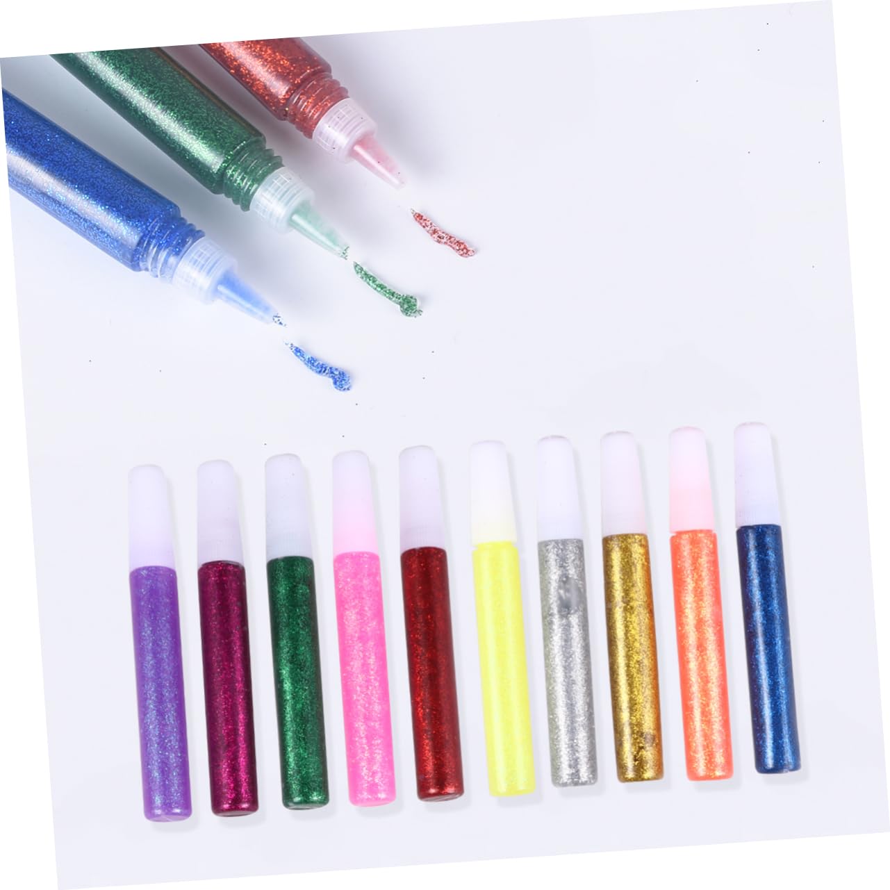 Stylo Colle à Paillettes 5 Lots de 50 Pièces pour Dessin