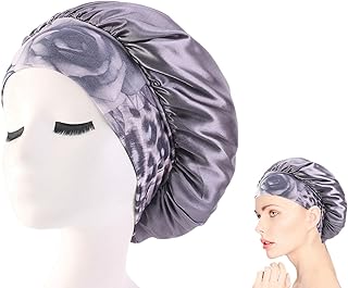 touca de cabelo de cetim - touca de cabelo para dormir - Capa de envoltório de cabelo touca de dormir touca de enfermeira forrada para mulheres homens mulheres negras Arbitra