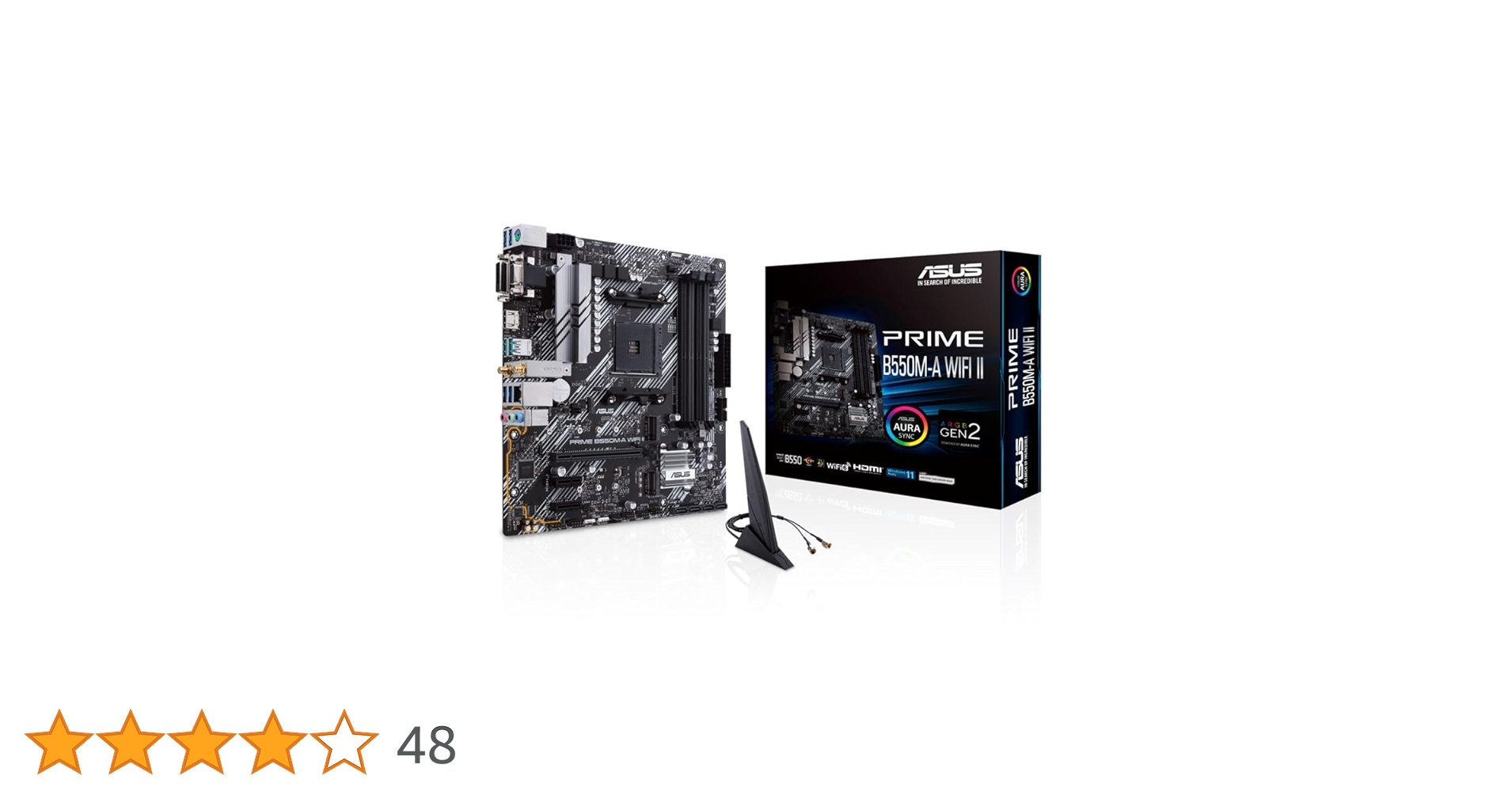 ASUS PRIME B550M-A WIFI II 新品未開封 Amazon | ASUS PRIME B550M-A WIFI II AMD Ryzen 5000シリーズ