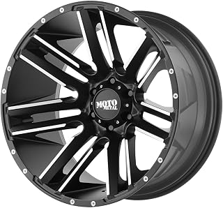 Moto Metal MO978 20X10 8X180 S-BLK MACH -24MM - MO97821088524N