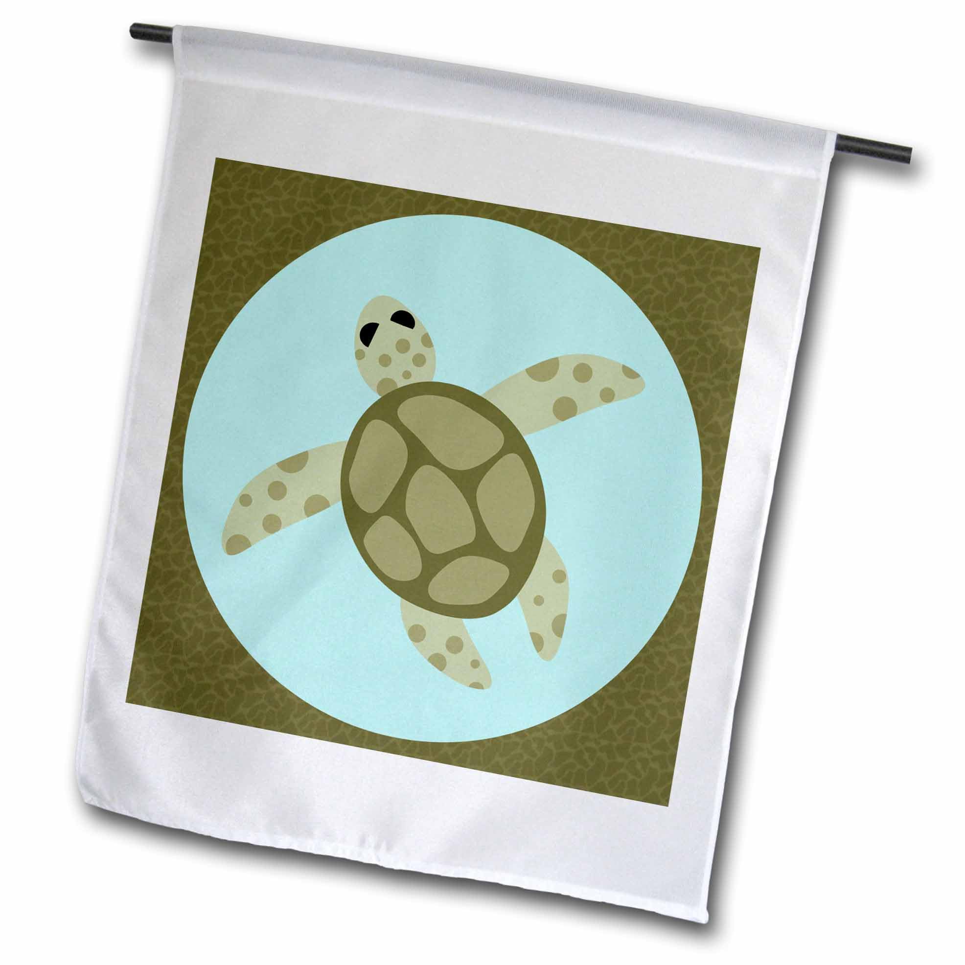Gartenflagge „Chillaxin Shellaxin“ – Lustige Schildkröte – 30,5 X 45,7 Cm – Aus Polyester – Einseitig Bedruckt
