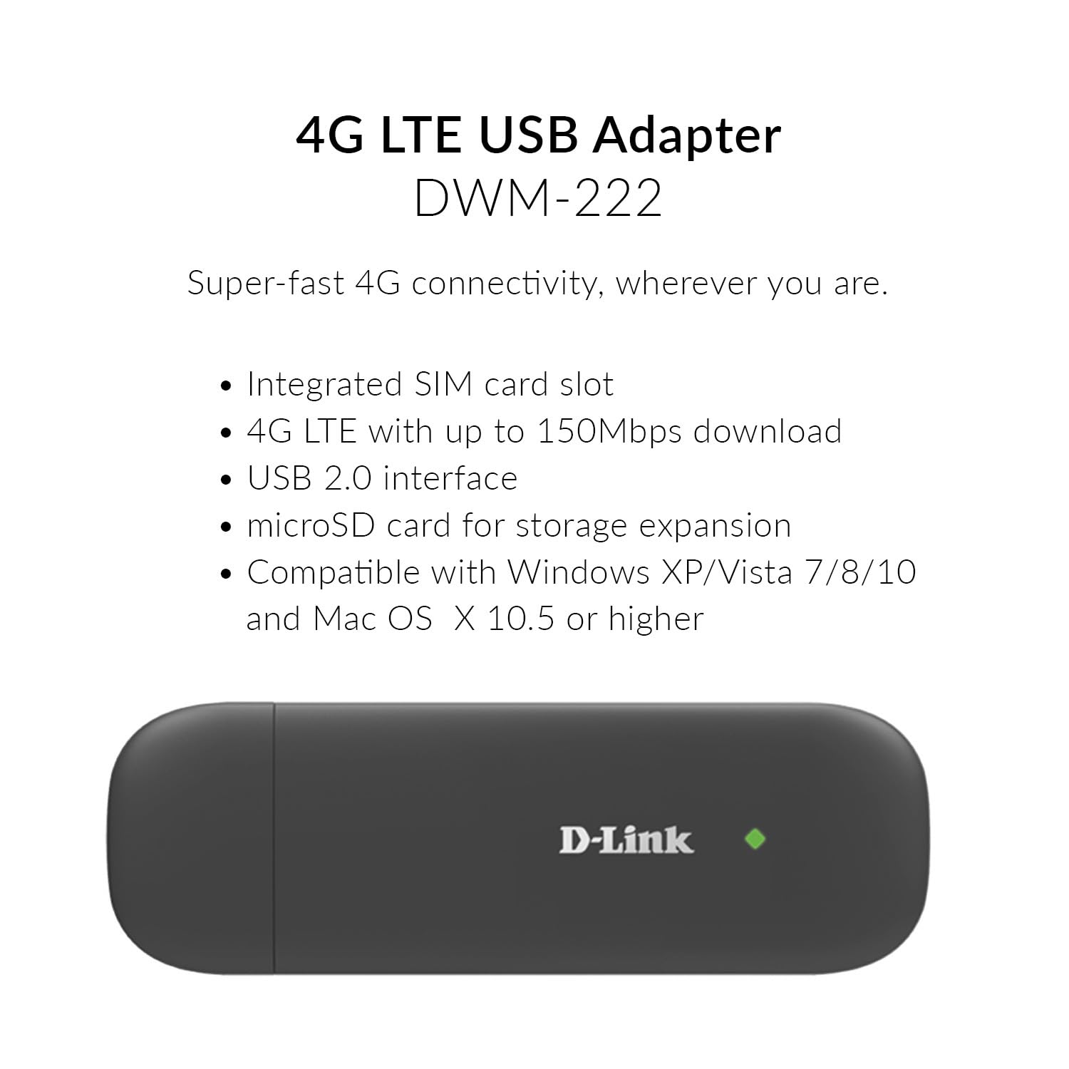 DWM-222 dispositivo di rete cellulare Modem di rete cellulare