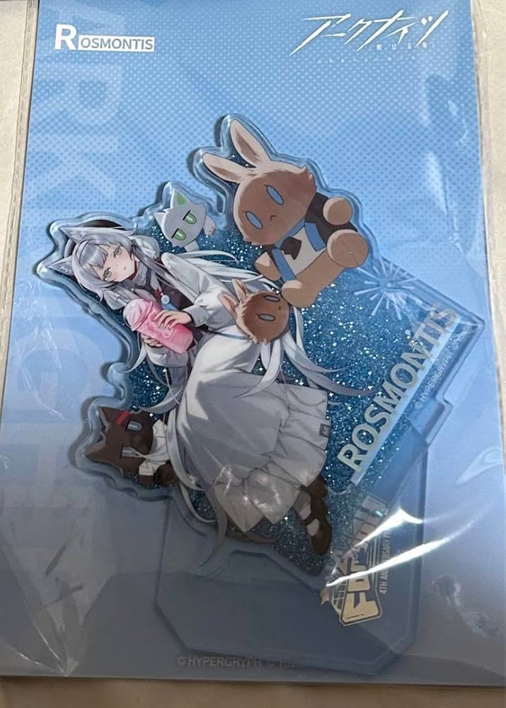 アークナイツ　ロスモンティス　グリッター　アクリルスタンド Yostar OFFICIAL SHOP ONLINE / 4th Anniversary Fes. キー