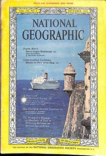National Geographic Vol. 122 No. 6 December 1962 B007C77G10 Book Cover