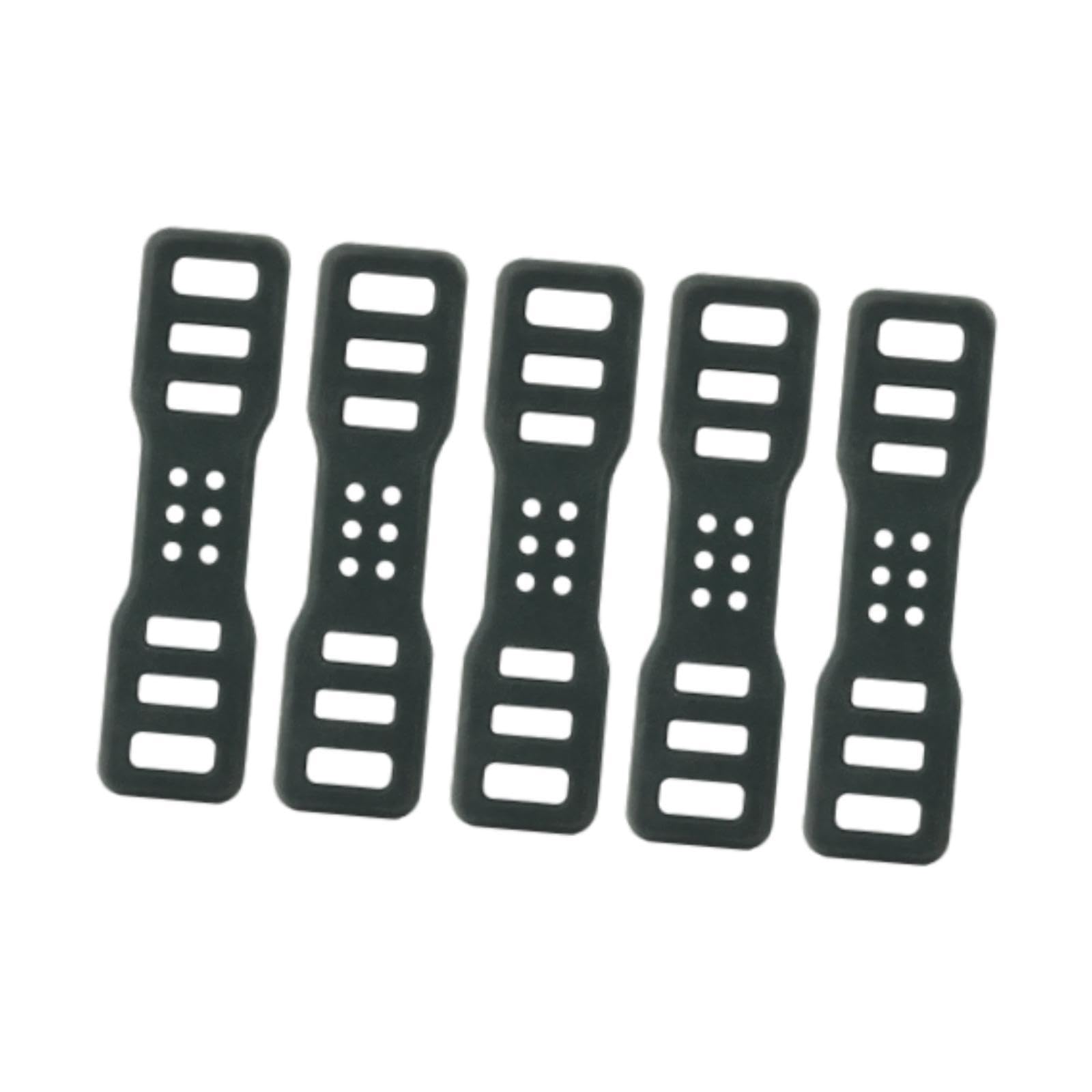 5x/10x Stable Black Rubber Straps for Handlebar Driving Recorders Flashlight 5 Pieces|Sporting Goods | Cycling | Bicycle Components & Parts | Other Bike Components & Parts