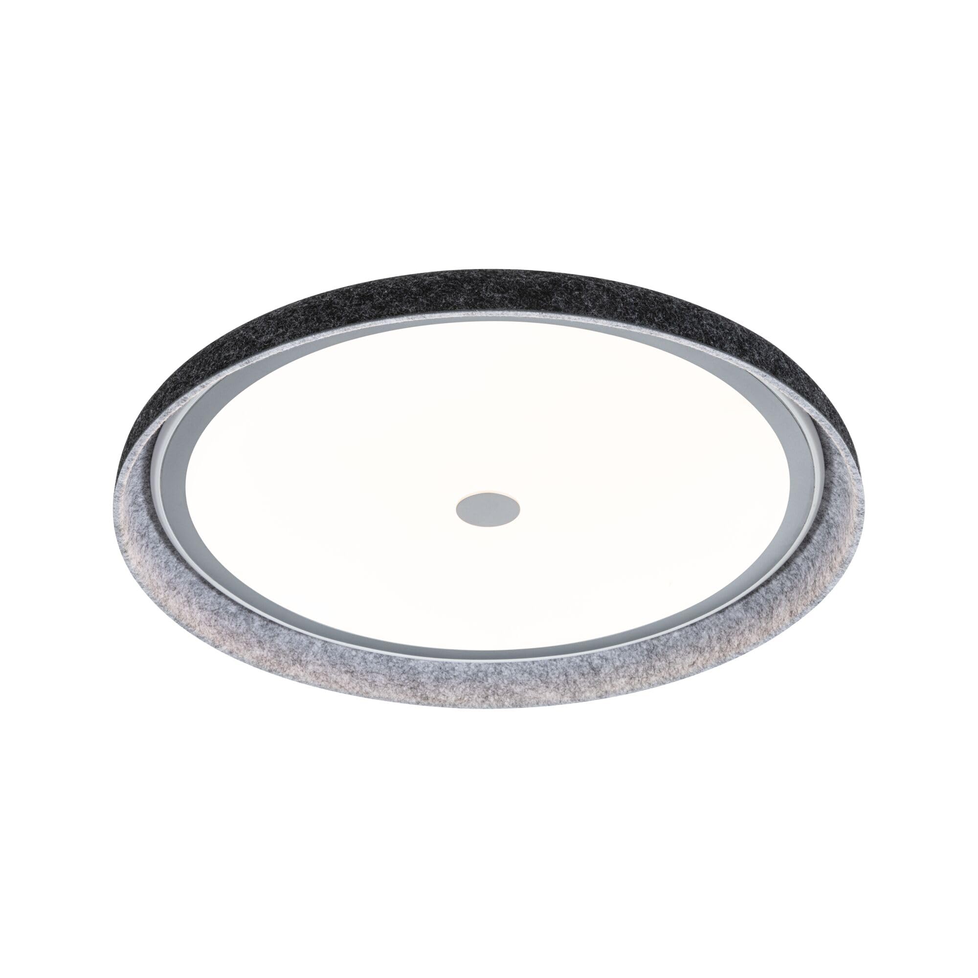 Paulmann 79981 LED Ceiling luminaire 3-Step dimming Zarina 34W Anthracite 2700K Felt luminaire 3400lm