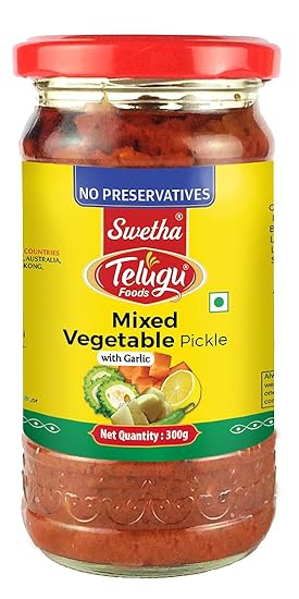 Swetha Telugu Foods Mixed Veg Pickle