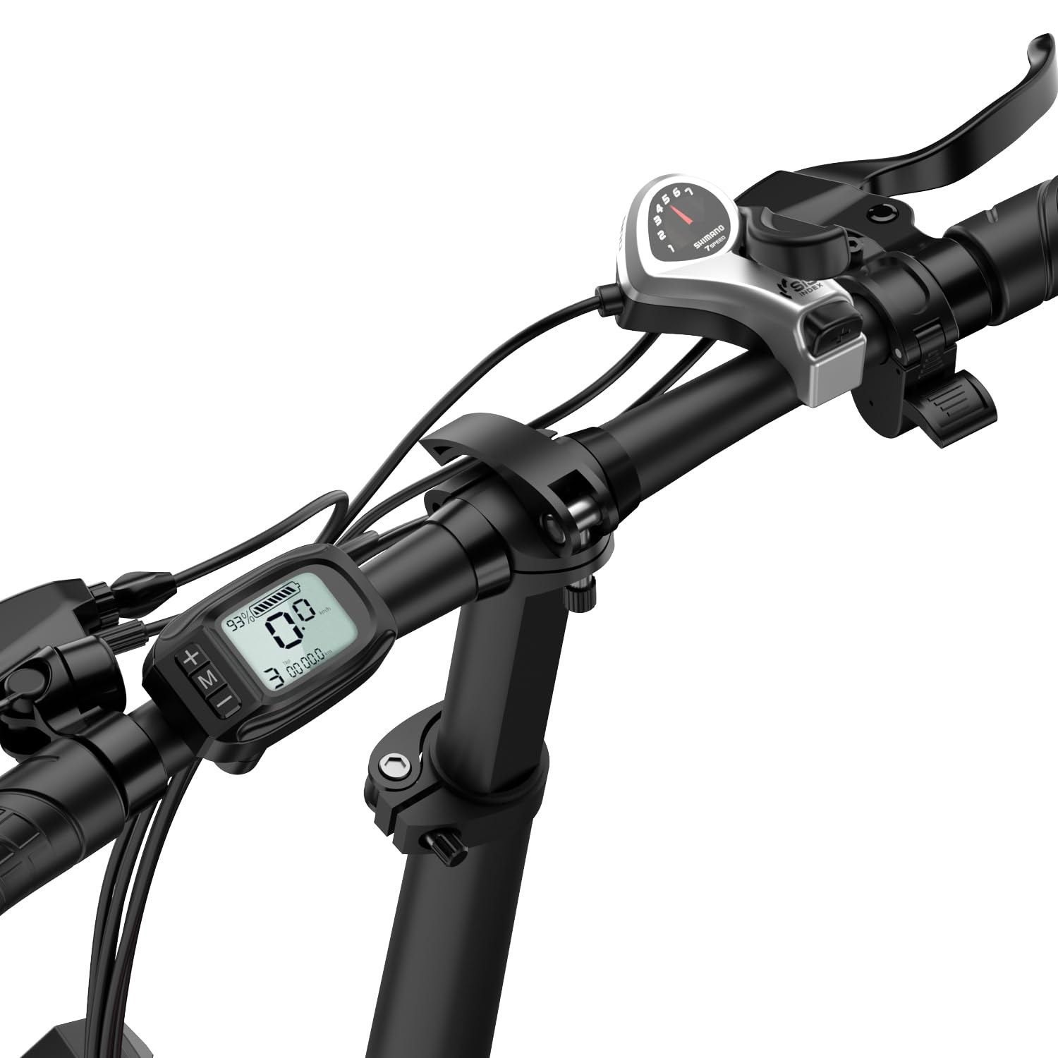 cysum F20+ Bici elettrica donna uomo, 20 pollici pieghevole bicicletta elettrica, batteria al litio da 36 V e 20 Ah, motore da 250 W, 25 km/h