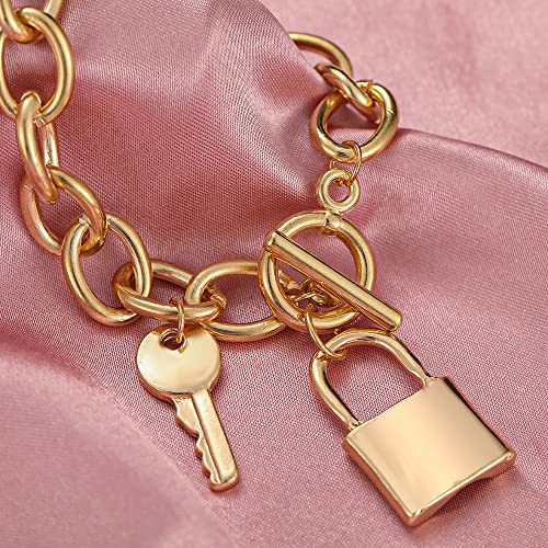 Image of Shining Diva Fashion Stylish Multilayer Gold Plated Bangle Bracelet for Women and Girls