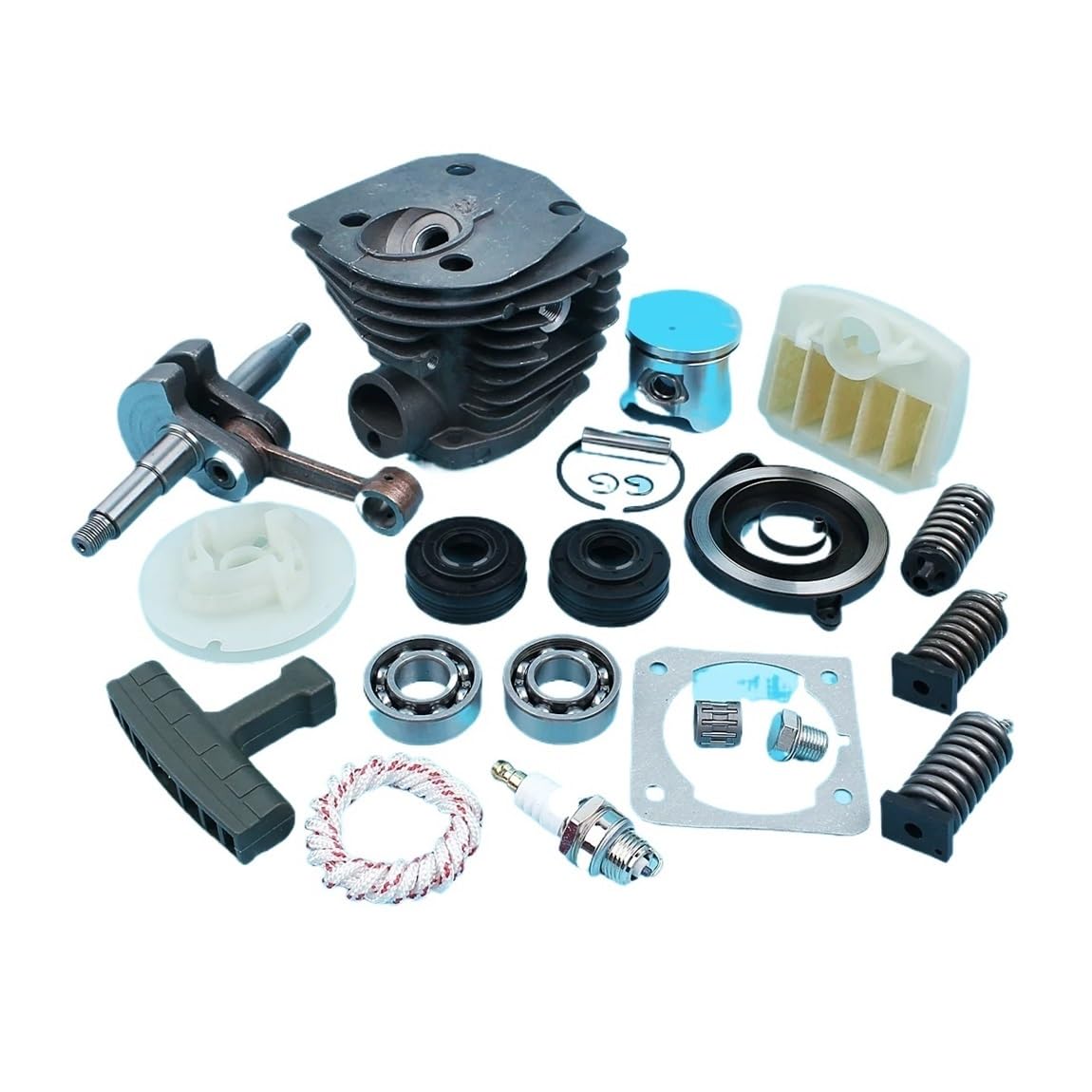 Kit de pistón Cilindro 44 mm for cortacésped Universal con cigüeñales 340, 345 y 350