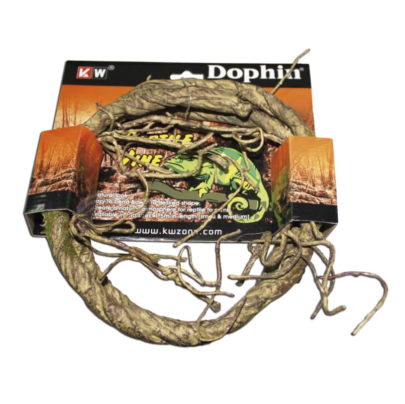 Liana para Reptiles Dophin Talla M: Entorno Natural y Enriquecido para Terrarios - CPA