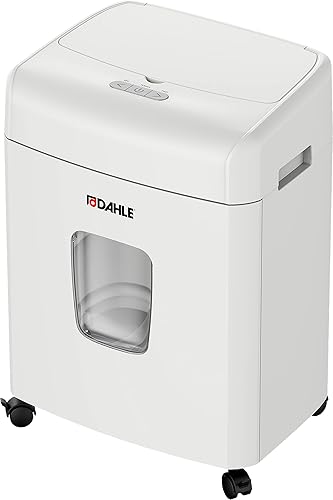Dahle ShredMATIC SM 300 Auto-Feed Paper Shredder, 300 Sheet Locking bin, Oil-Free, Jam Protection, Security Level P-4, 3-5 Users