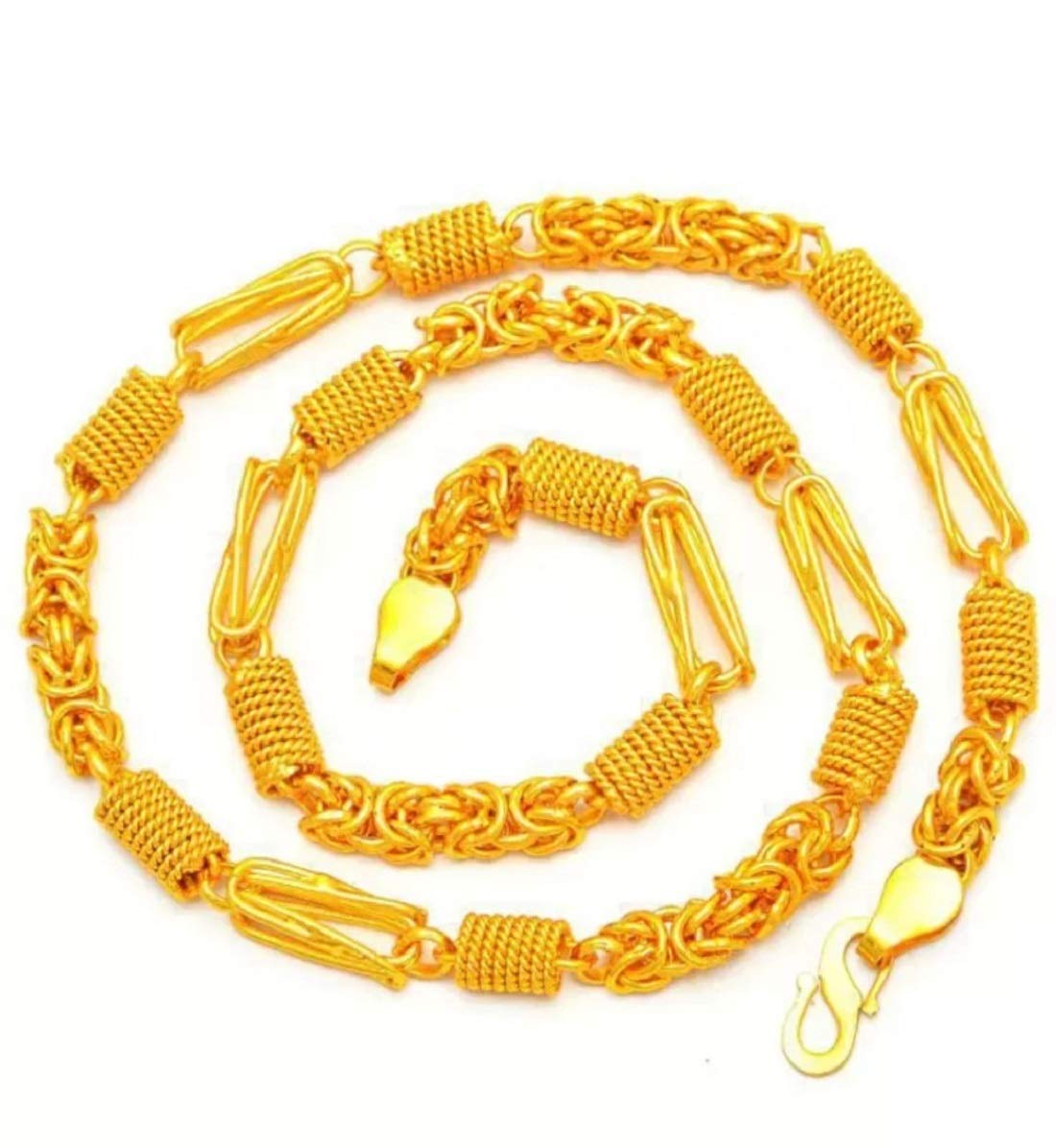 See full amazon price history chart for LVA CREATIONS Gold plated neck chain necklace jewelry mala For Men and women unisex Fashion Jewellery Pure Stainless Steel Metal daily Long Platinum Golden Necklace for women and men LVA CREATIONS Gold plated neck chain necklace jewelry mala For Men and women unisex Fashion Jewellery Pure Stainless Steel Metal daily Long Platinum Golden Necklace for women and men (B083RYD63N) Amazon Price History, Amazon Price Tracker