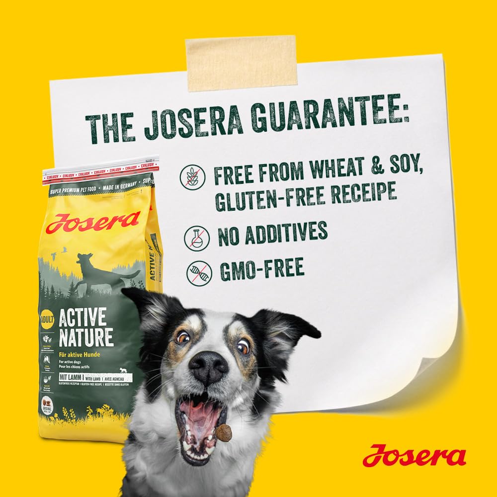 Josera Adult Active Nature 12,5 kg Trockenfutter für Hunde