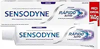 Sensodyne NOVO Rápido Alívio Para Dentes Sensíveis em 60 Segundos, 140g