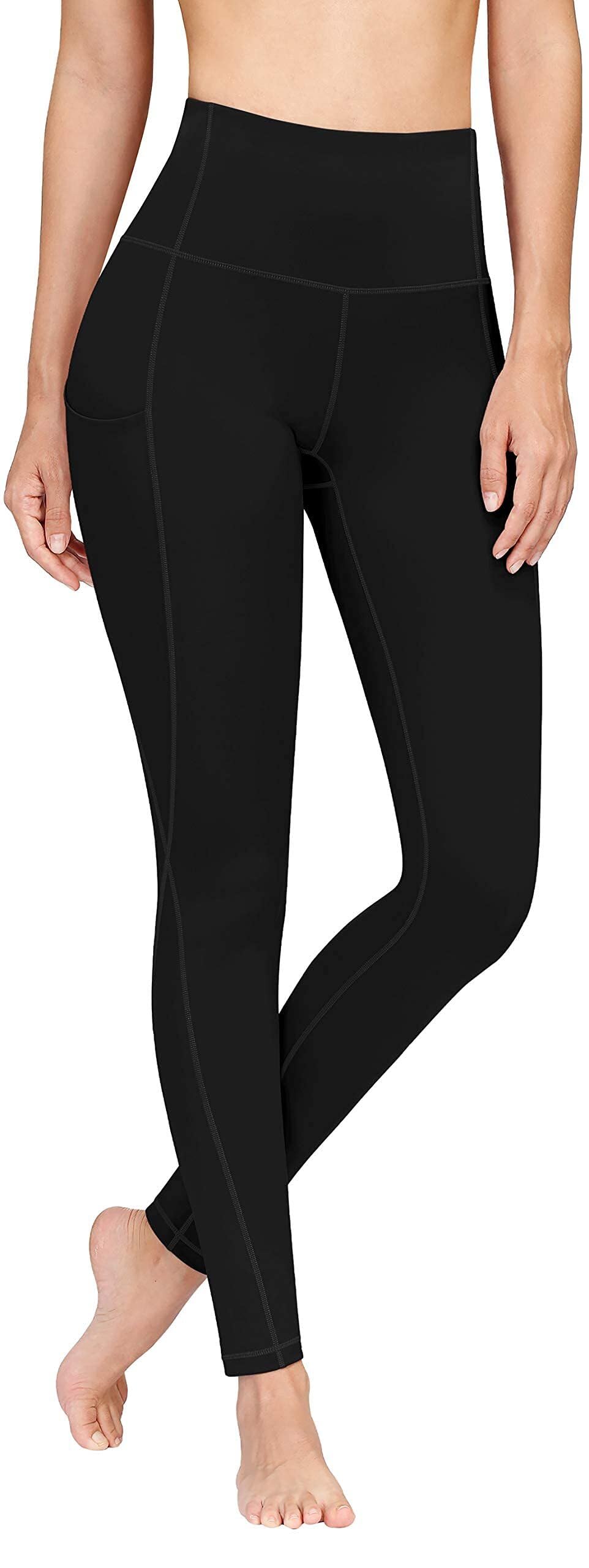 PHISOCKAT Pantalones de Yoga de Cintura Alta para Mujer con Bolsillos, Leggings con Bolsillos, Leggings de Control Tummy para Entrenamiento y Yoga
