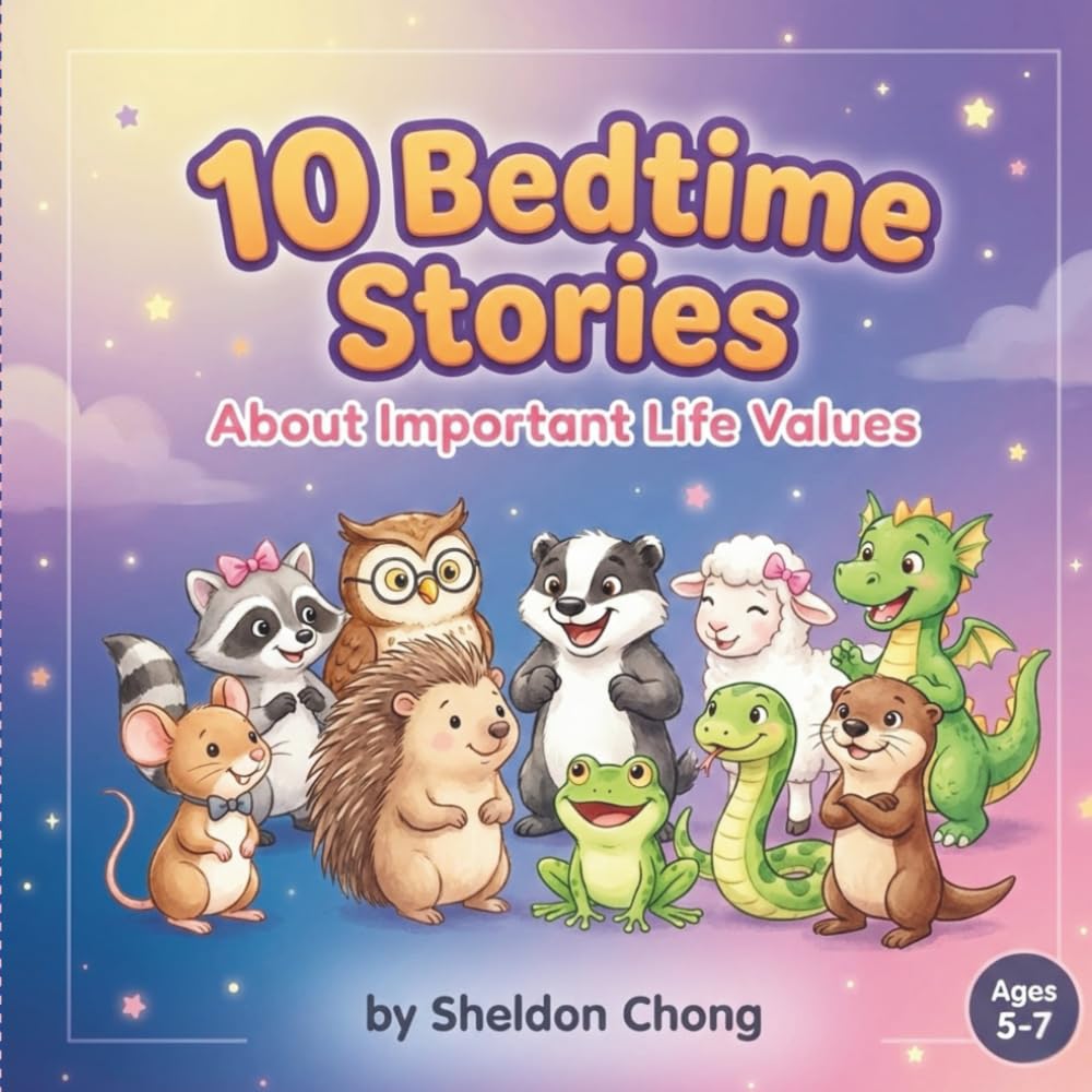 10 Bedtime Stories About Important Life Values: Teaching Social-Emotional Skills Through Stories