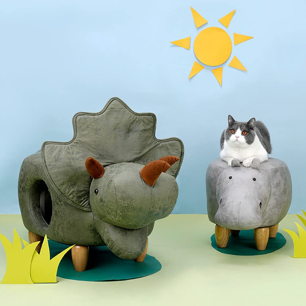 Amazon | 猫ベッド ペットハウス 猫ハウス 靴替えスツール アニマル