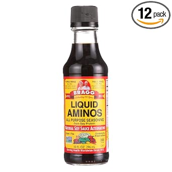 Bragg Liquid Aminos, 10 Fluid Ounce - 12 per case.