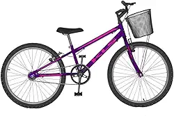 Bicicleta Feminina Free Aro 24 Freio V-Brake MTB Kls
